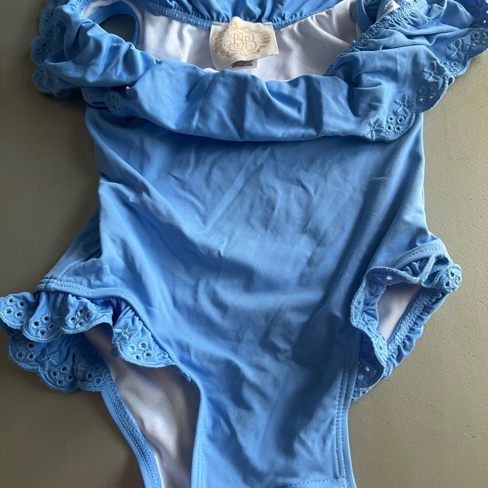The Beaufort Bonnet Company Light Blue Swimsuit